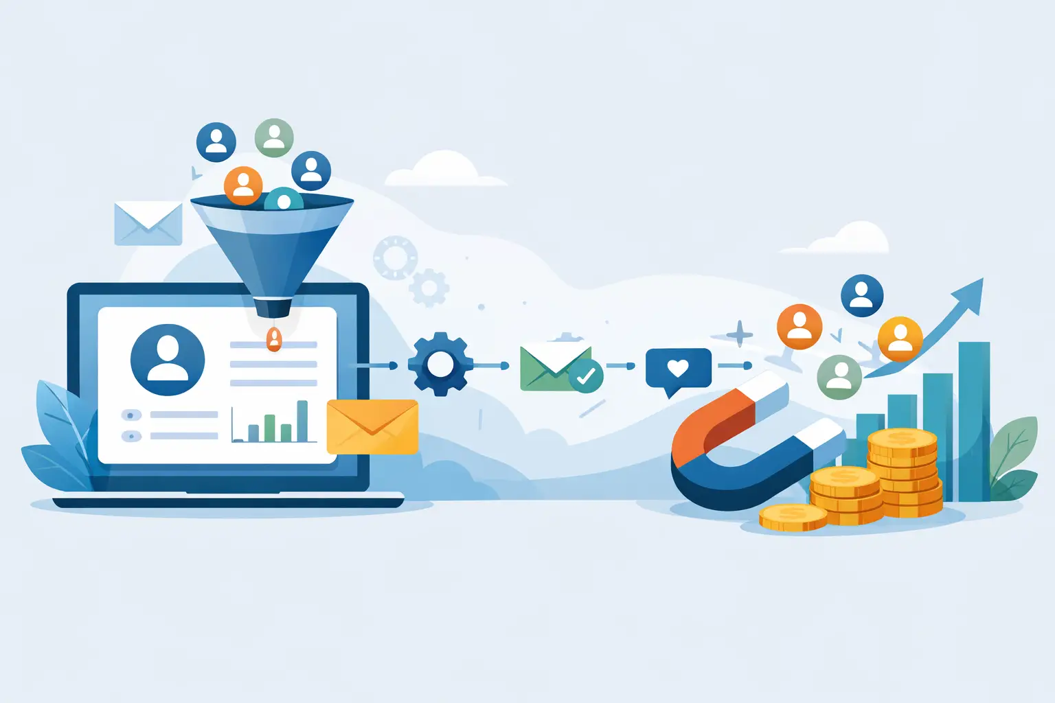 Automação para nutrição de leads que gera receita