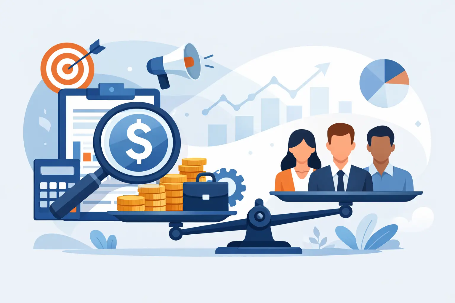 Como calcular CAC de clientes sem mascarar custos