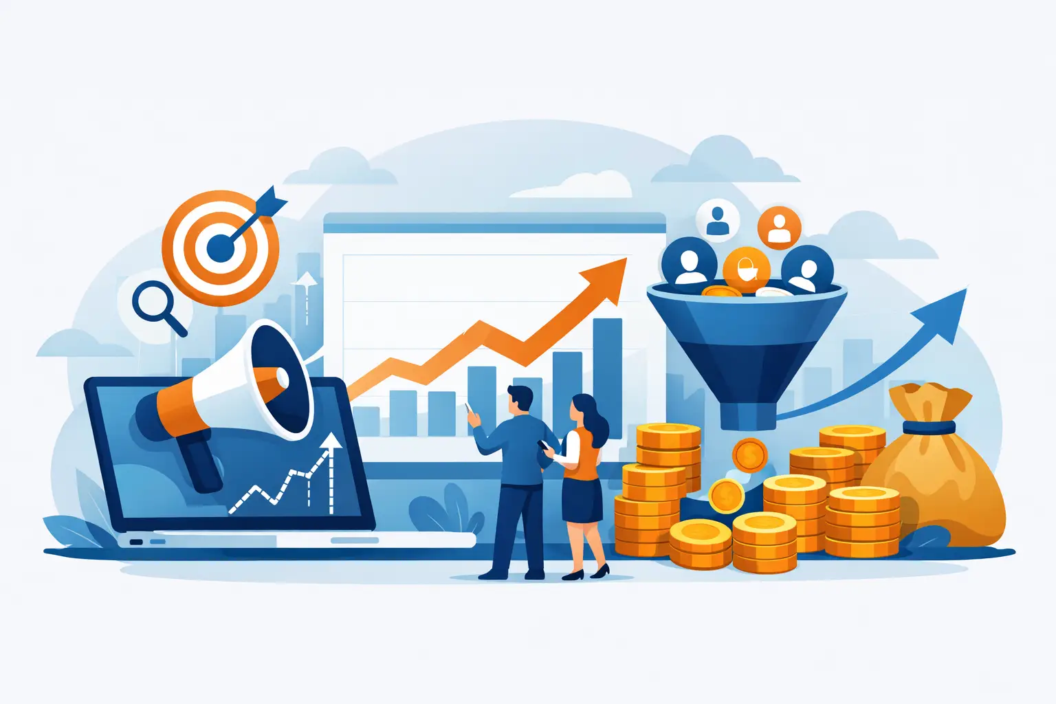 Marketing digital que gera receita previsível