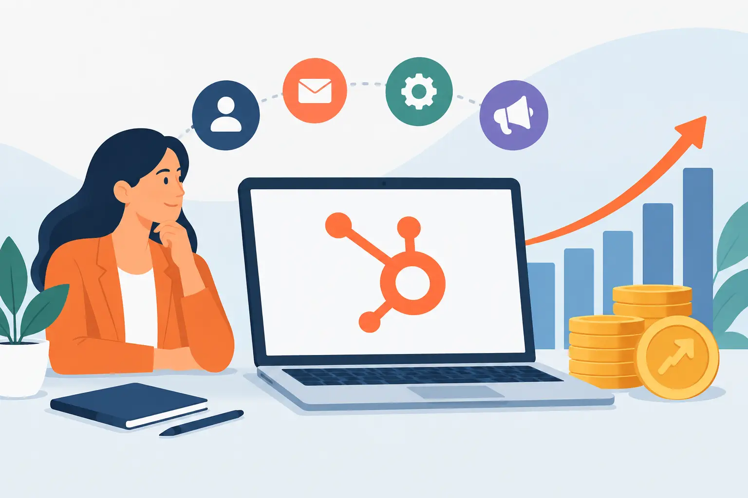 Implantação de HubSpot para empresas com ROI