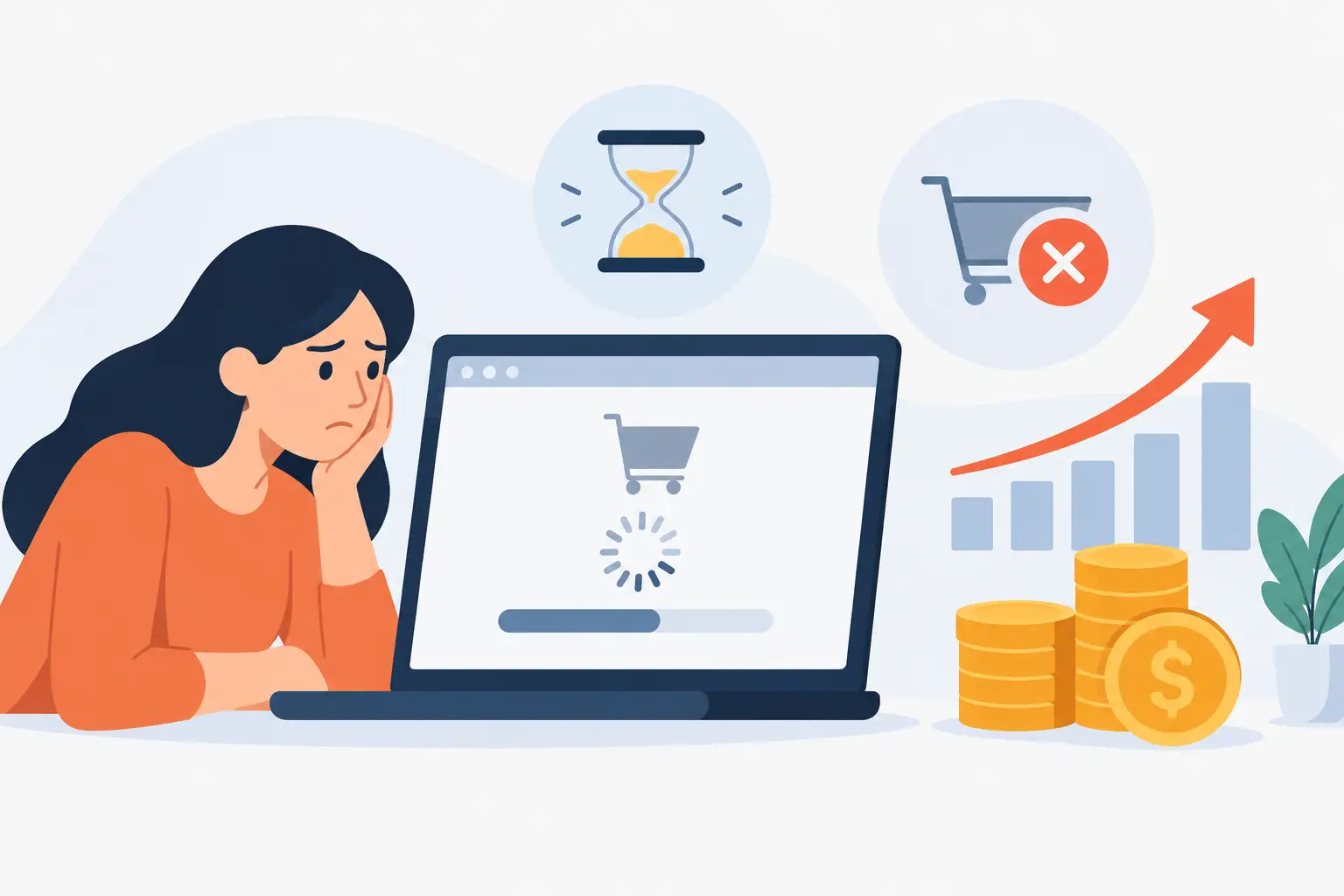 Site lento prejudica vendas e aumenta o CAC
